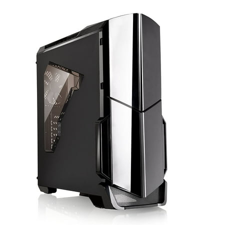 - Thermaltake Versa N21 Mid Tower ATX Gaming Desktop Computer Chassis - CA-1D9-00M1WN-00