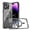 Black, variant on iPhone 14 Pro Max Phone Case - Clear