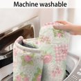 thumbnail image 5 of Pioneer Flower Floral Print Pattern Bathroom Rugs Mat, Non Slip Microfiber Bathroom Rug with Rubber Backing, Soft Mats for Bathroom Floor Tub Shower, 24"x60", 5 of 5