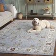 thumbnail image 3 of Safavieh Hamilton Niamh Oriental Polyester Area Rug, Blue/Gold, 5'3" x 7'6", 3 of 11