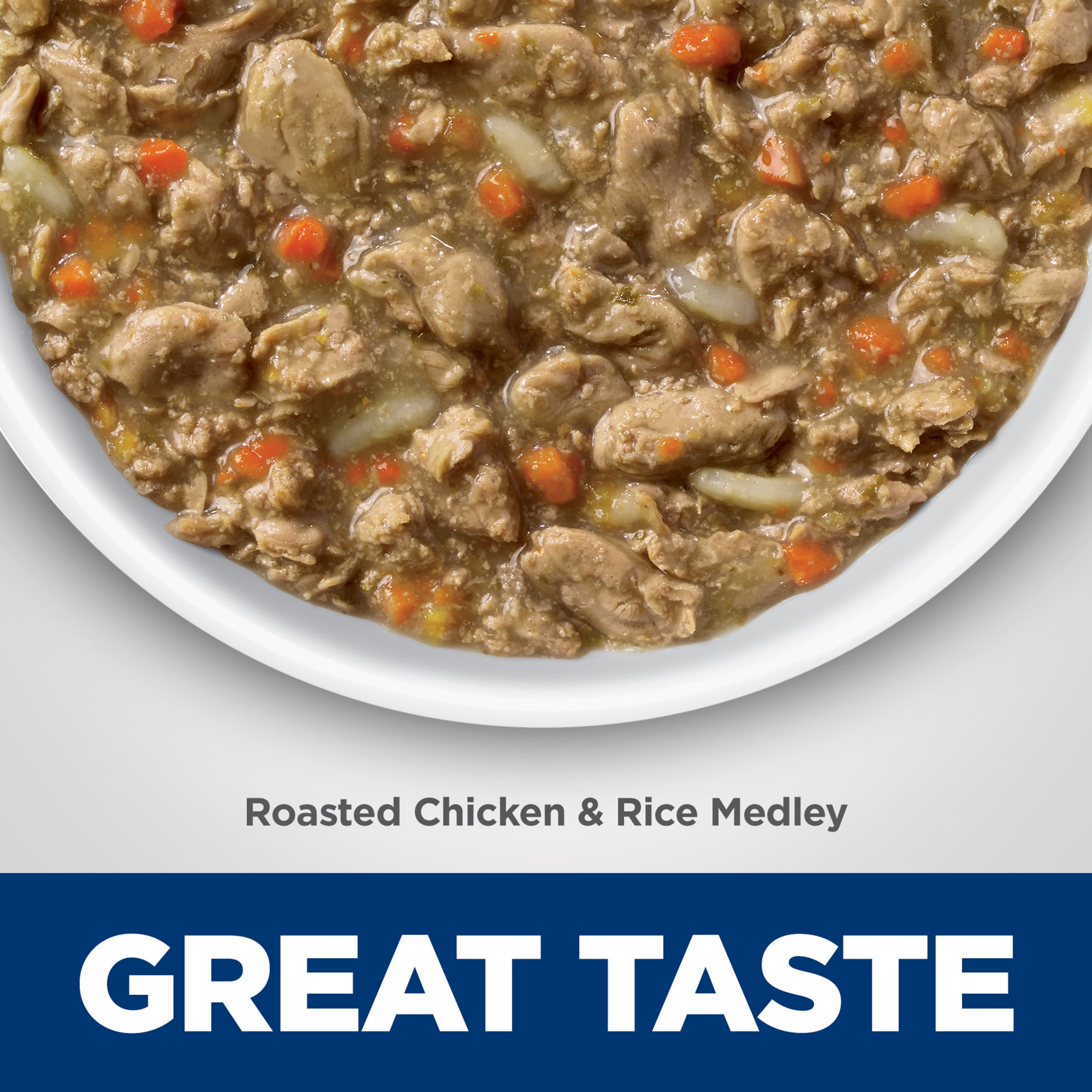 Hill's Science Diet Healthy Cuisine Chicken Medley Wet Cat Food for 7+ Senior Cats, 2.8oz Can 24pk