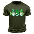 thumbnail image 3 of lcziwo Mens St Patricks Day T Shirts Funny and Cute Gnome Graphic Tees 2025 Spring Summer Casual Crew Neck Short Sleeve Blouses,Green,S, 3 of 6