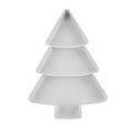 thumbnail image 1 of Bol en Forme de Sapin de Noël pour Bonbons et Collations, Bol pour Noix et Graines, Assiette en Plastique pour Fruits Secs, 1 of 5