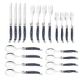 thumbnail image 5 of French Home Laguiole Connoisseur 20-Piece 18/10 Stainless-Steel Flatware Set with Navy Handles, 5 of 6
