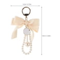 thumbnail image 2 of NUOLUX Llavero Para Mujer Con Y Perla Beige Vintage Para Adornar Llaves De O, 2 of 7