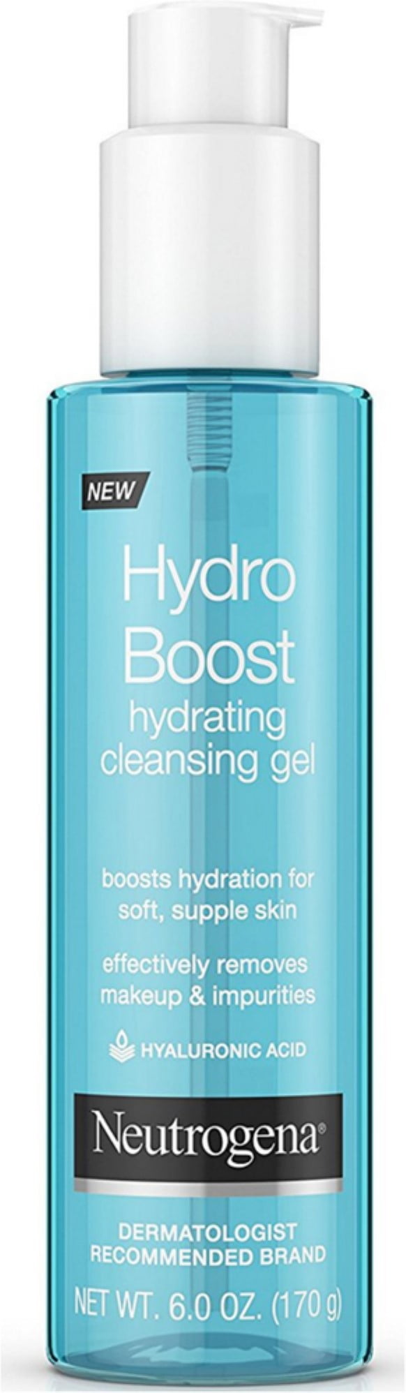 Neutrogena Hydro Boost Hydrating Cleansing Gel 6 oz (Pack of 2)
