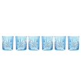 thumbnail image 1 of Godinger 25391 Dublin Blush Turquoise Double Verre à l'Ancienne - Lot de 6, 1 of 1