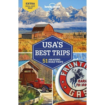 Travel guide: lonely planet usa's best trips - paperback: (Best Places To Travel In Usa)
