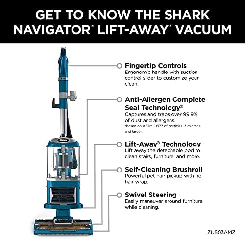 Shark ZU503AMZ Vacuum | Professional cleaning vacu - Walmart