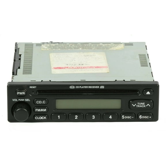 Restored 2000-2002 Kia Rio 2000 Kia Sportage AM FM Stereo CD Player Receiver 1K30G66860 - (Refurbished)