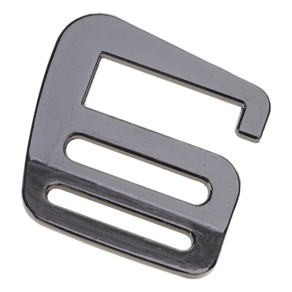Metal Hook Webbing Buckles Hook Waved Buckles Adjustable Buckles Slide Buckles for Backpacks Luggage Strap Webbing