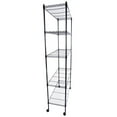 thumbnail image 2 of ALAREWO 5-Layer Plastic Coated Iron Storage Shelf, Black, 2 of 6