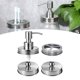 thumbnail image 5 of Juego de 4 Uds. de accesorios de baño para tarro de albañil, almacenamiento en el hogar, boca ancha de acero inoxidable, usos múltiples, tarro Baoblaze Tapas de baño Mason Jar, 5 of 8