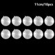 thumbnail image 5 of 10 bolas navideñas transparentes huecas de plástico rellenables para hacer tú mismo, adornos colgantes para árbol de Navidad, regalos para fiestas en el hogar, caja de decoración de 7 a 11 cm, 5 of 5