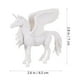 thumbnail image 4 of FELTECHELECTR 4 piezas de manualidades para niños, juguetes de pintura, esculturas de unicornio blanco, regalos de fiesta, 4 of 6