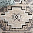 thumbnail image 6 of SAFAVIEH Marrakesh Keighley Medallion Polyester Runner Rug, Beige/Grey, 2' x 8', 6 of 8