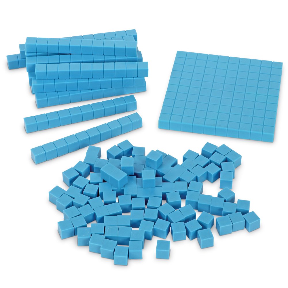 Learning Resources Base Ten Blocks Smart Pack, Early Childhood Math
