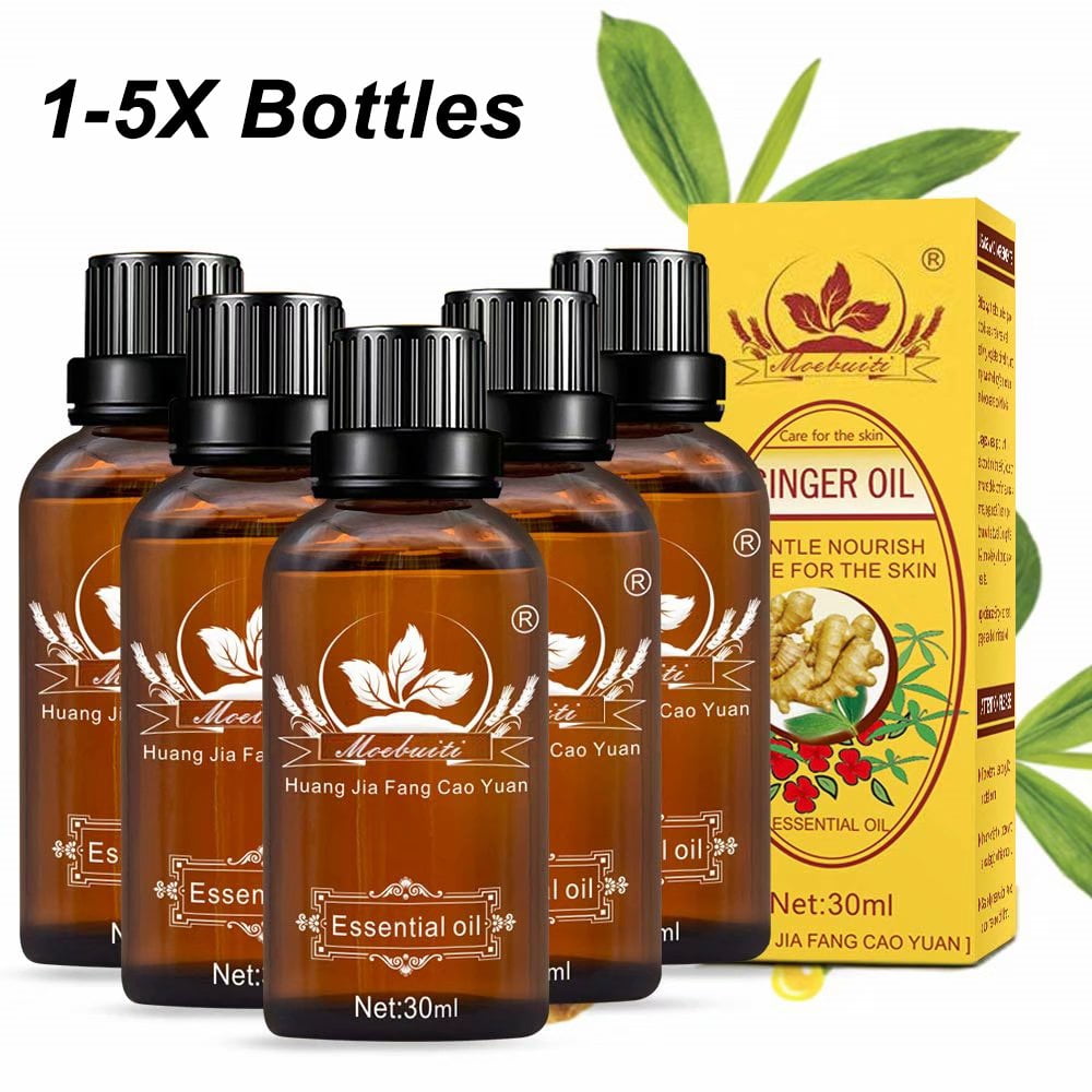 Cosprof Ginger Massage Oil, Essence Body Oil for Sore Muscles