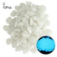 thumbnail image 7 of Limei Limei 100pcs Glow in The Dark Rocks - Fish Tank Rocks - Aquarium Decoration Rocks - 0.9" Irregular Pebbles for Fish Tank, Pond, Bonsai, Garden, Patio, Lawn, Pathway, Swimming Pool (White), 7 of 7