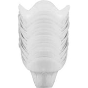 100pcs Lotus Baking Cups Paper Tulip Cupcake Liners Parchment Muffin Tins Cups Greaseproof Muffin Liners Wrapper for Weddings Birthdays Baby Showers A