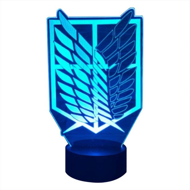 Creative 3D Night Light Led Kid Anime Symbol Lámpara De Mesa De Noche Para La Decoración Del Hogar Del Dormitorio Con Control Remoto Táctil Minnieouse HA035546-00