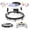 Black, variant on Baby Walker with Music and Lights ,Foldable Baby Activity Center with Wheels for Infant Boys Girls 6-18 Months,Grey