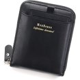 thumbnail image 1 of Carteras con cremallera para hombre Carteras plegables para hombre Regalo anual para él, 1 of 5