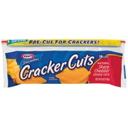 Kraft Snackables Cracker Cuts Natural Sharp Cheddar Cheese Cuts, 6 Oz., 18 count