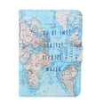 thumbnail image 3 of Impression Mignon PU Cuir Porte-Passeport Protection Cover ID Cartes de Crédit Cas Map, 3 of 6