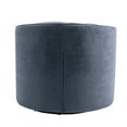 thumbnail image 7 of Wulawindy 33” Wide Swivel Barrel Chair Comfy Tufted Back Accent Round Barrel Chair Leisure Chair for Living Room, Bedroom, Hotel, 7 of 7
