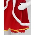 thumbnail image 7 of inhzoy Girls Kids Cap Sleeve Velvet Tutu Dress Santa Hat Christmas Dress-up, 7 of 7