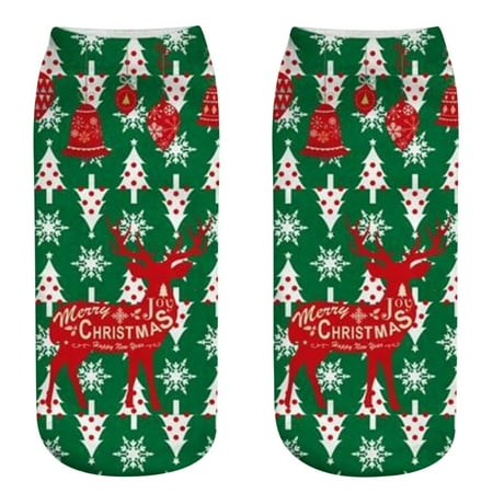 

Socks Winter Women Fashion Three-dimensional Printed Socks Christmas Socks Christmas Gifts Socks