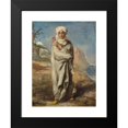 thumbnail image 2 of Théodore Chassériau 19x24 Black Modern Framed Museum Art Print Titled - Young Arab Man Standing (circa 1847-1848), 2 of 5