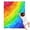 Rainbow Tie Dye, variant on Rainbow Tie Dye Wave Pattern Blanket,Comfortable Soft Flannel Throw Blanket,All Season,Warm Lightweight Blankets for Sofa Bed Couch Living Room Chair,30"x40"
