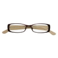 thumbnail image 2 of NEW GHOST DAISY WOMENS/LADIES DESIGNER FULL-RIM BROWN / MULTICOLOR FLORAL PATTERN FLOWER PATTERN SIMPLE & ELEGANT FRAME DEMO LENSES 52-16-0 EYEGLASSES/SPECTACLES, 2 of 9