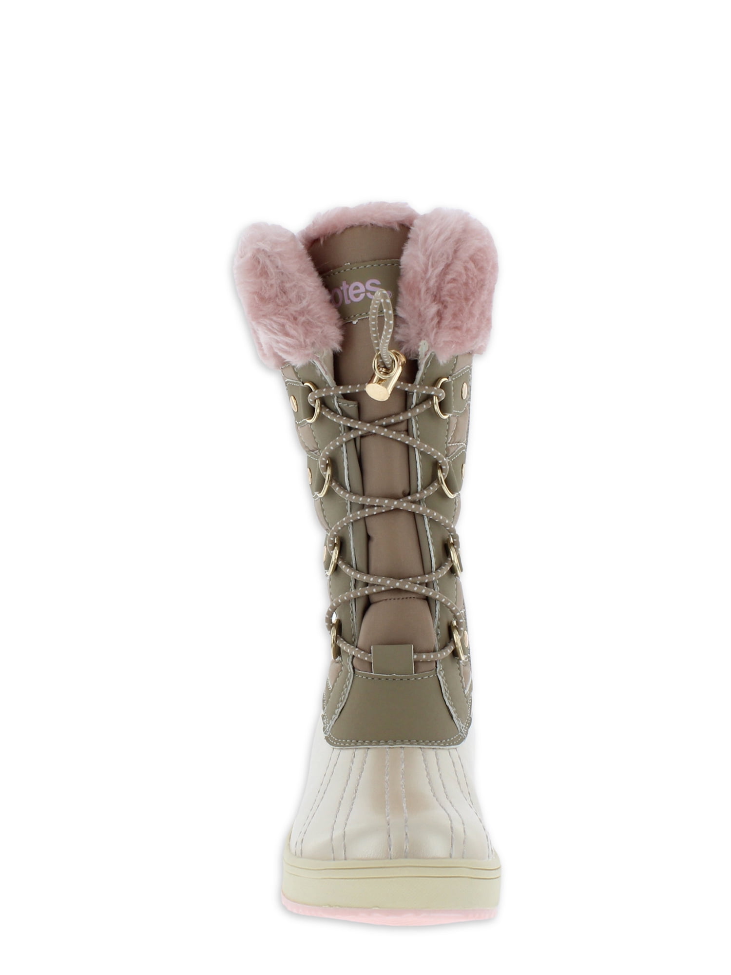 Totes Little Girl & Big Girl Shirley Snow Boot, Sizes 11-5