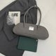 thumbnail image 5 of Bolso Con Asa Superior Retro Mujer Gamuza para Ir Al, 5 of 8