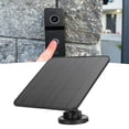thumbnail image 1 of 12W Solar Panel for Security Camera, for , for Video Doorbell, IP66 Waterproof Solar Power Charger, Solar Panel Charger, 9.8ft Cable, 360 Adjustable Bracket, 1 of 7