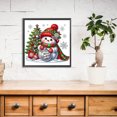thumbnail image 2 of 5D DIY Taladro en Forma Especial Parcial Muñeco Nieve Navidad 30x30cm, 2 of 9