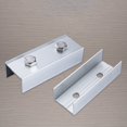 thumbnail image 2 of 4 Pcs Panneaux Solaires Module Rail Connecteur Support en Aluminium pour Montage Rail Pv, 2 of 9