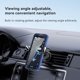 thumbnail image 2 of Soporte universal para teléfono móvil para coche: salpicadero, parabrisas, rejilla de ventilación | Soporte ajustable para teléfono móvil manos libres, compatible con smartphones, 2 of 7