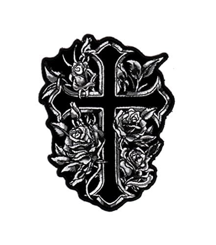 Embroidered The Righteous Are Bold As A Lion Sew or Iron on Patch Biker Patch 