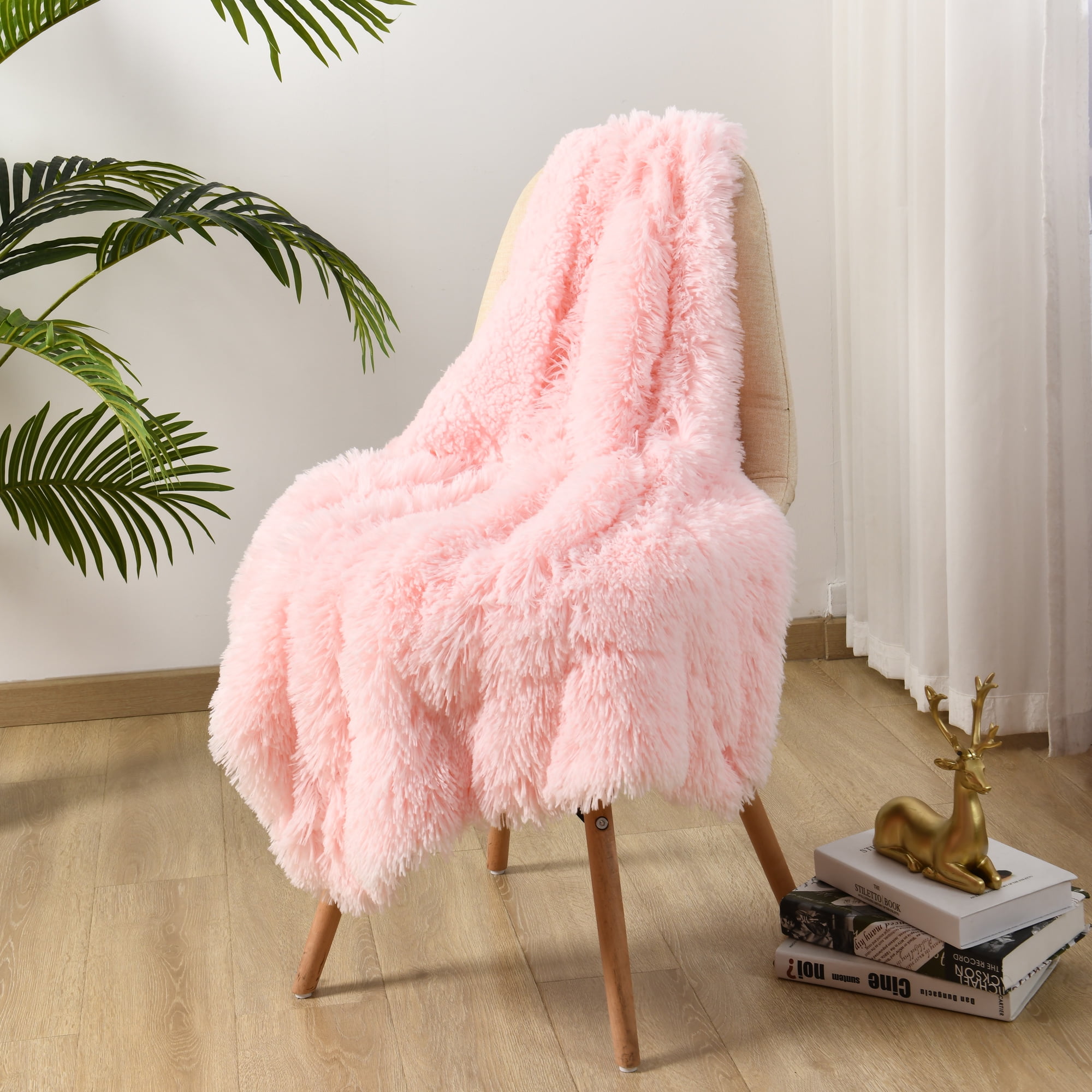 Softlife Dog Blanket for Couch Bed, Cozy Reversible Fleece Dog Blanket