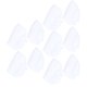thumbnail image 3 of 5pair gel de silicona enderezador de voltereta de pies pulgar enderezador de dedos de los pies divisor de superposición blanco, 3 of 10