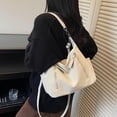 thumbnail image 5 of SPEKSEE Women Frosted PU Shoulder Bag with Multi Zipper Handbag Top-Handle Bag Large Capacity for Travel Shopping Daily Use, 5 of 18