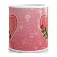 thumbnail image 3 of I Love You Heart with Rose Valentine's Day Coffee Tea Ceramic Mug Office Work Cup Gift 15oz, 3 of 3