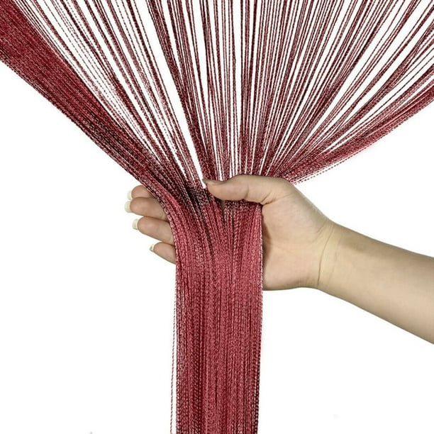glitter string curtains