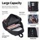 thumbnail image 4 of Disketp Night Sky Bald Eagle Mochila Estampada de Gran Capacidad con Lonchera y Estuche, Set de 3 Piezas para Estudiantes, 4 of 7