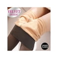 thumbnail image 3 of Bmnmsl Women Fleece Tights Leggings Flawless Translucent Winter Warm Pantyhose, 3 of 6