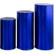 thumbnail image 1 of wonima02 3/5Pcs Cylinder Pedestal Stand Covers Party Wedding Round Plinth Stand Cover,Bronzing Elastic Cylinder Pedestal Cover Baby Shower Dessert Table Cover (Royal Blue,Large - 3PCS), 1 of 1